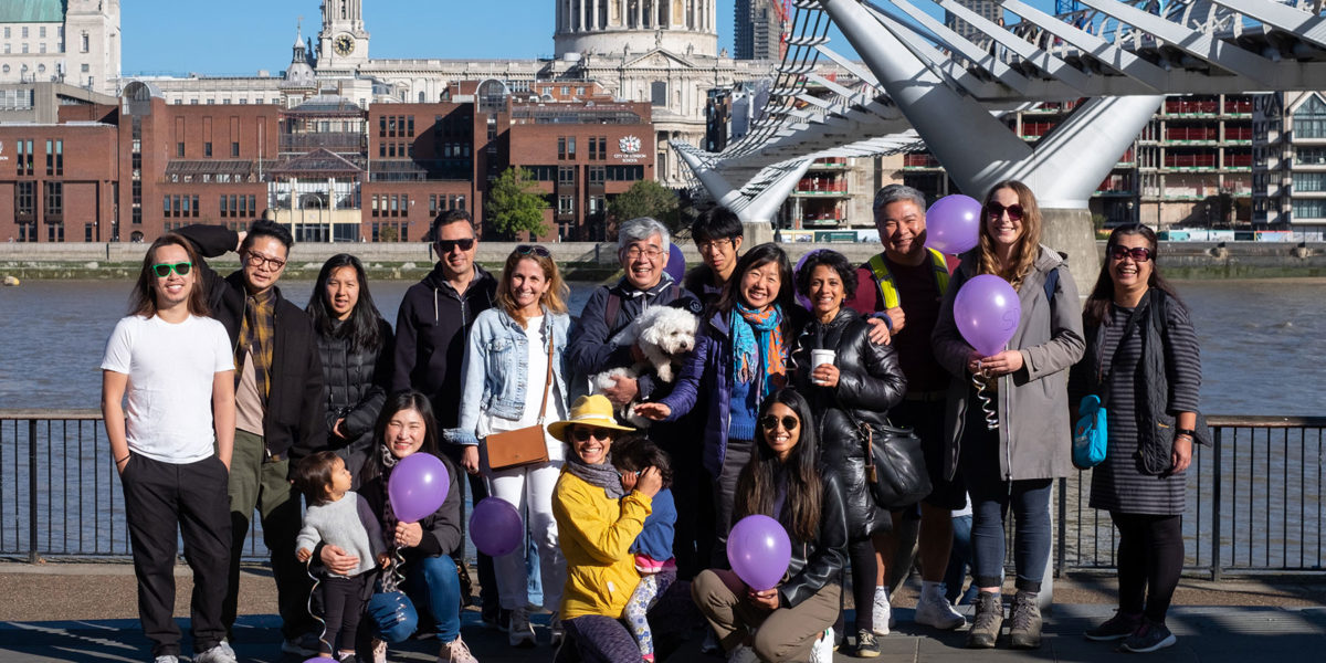 Over £1,000 raised for LUV and Two Mindful Bees charity walk for SDCAS